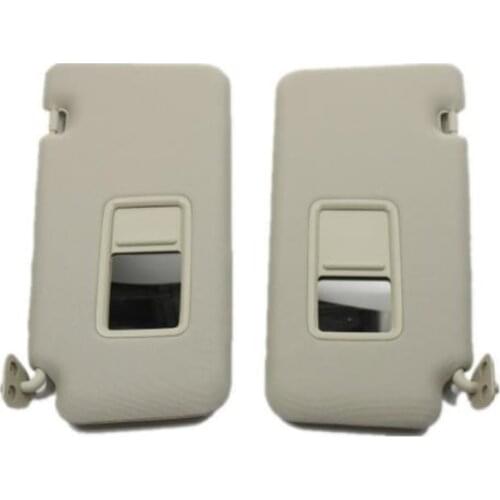 Car Inner Sunvisor Sun Visor Antidazzle Sun Shade Sunshield With Mirror Kit For Nissan Tiida / Latio 2005 2006 2007 2008-2010