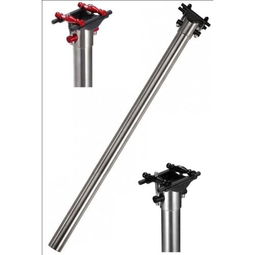 Ultra light Titanium/Ti 31.8mm*520mm/550mm/600mm Seatpost for Brompton folding bike-295g