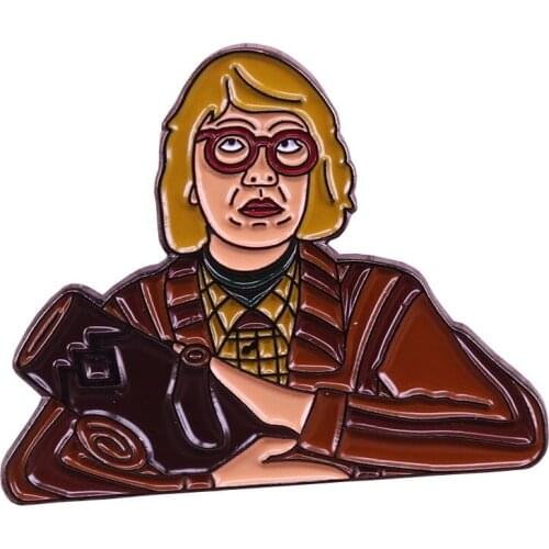 Log Lady Lapel Pin The most cryptic and interesting Twin Peaks character, RIP