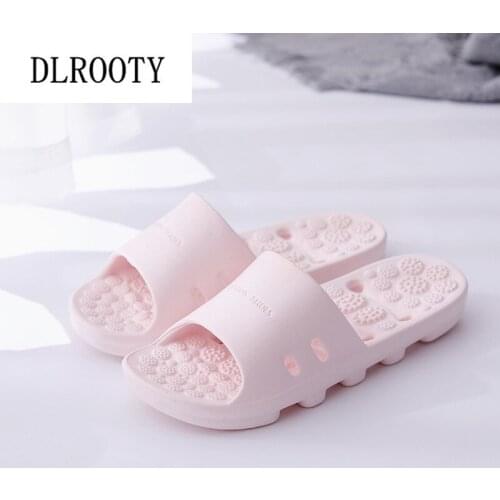 Women Slippers Sandals Flip Flops Bathroom 2019 New Summer Fashion Flats Breathable Non-slip Shoes Man Home Slides Casual Female