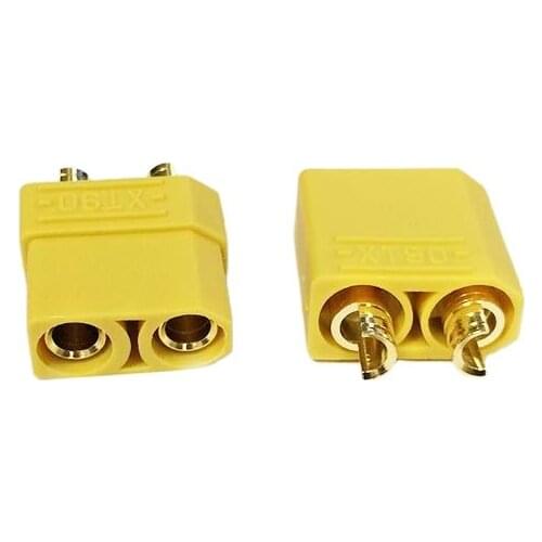 1 pair XT90 4.5mm Bullet Connector Male/Female For RC Model Battery