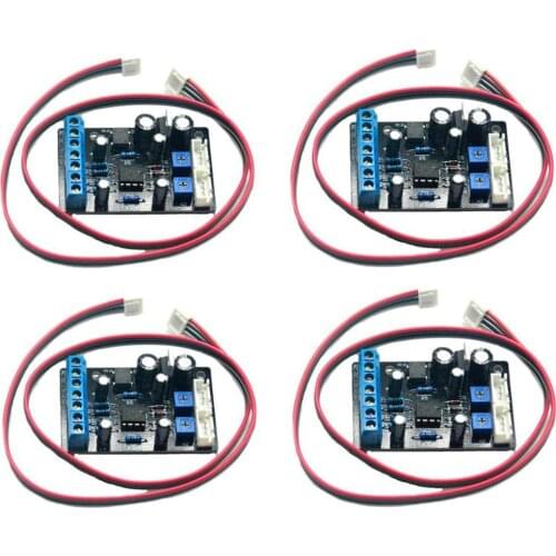 4pcs TA7318P Pre-Amp PCB Driver Board VU Header Meter db Level VU Meter Driver Board