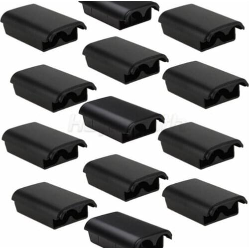 100pcs/lot Black & white Battery Case Cover Shell For Xbox 360/xbox360 Wireless Controller Rechargeable Battery