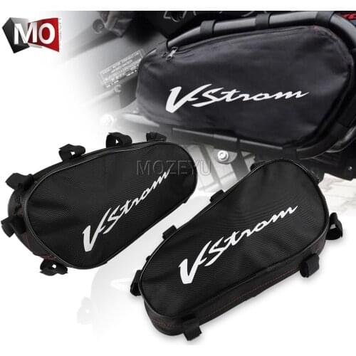FOR Suzuki V-Strom DL1000 DL 1000 2014-2021 2020 Motorcycle Bumper Frame Crash Bars Waterproof Bag Repair Tool Placement Bag