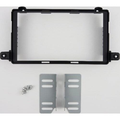 Double Din Car Facia for Hyundai Grand i-10 i-10 2017+ Radio DVD Stereo CD Panel Dash Kit Trim Fascia Bezel Plate Console