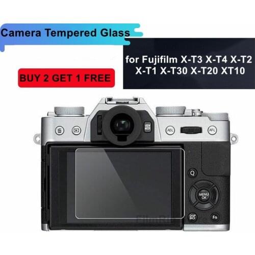 Fuji XT4 XT3 Camera Original 9H Camera Tempered Glass LCD Screen Protector for Fujifilm X-T3 X-T4 X-T2 X-T1 X-T30 X-T20 XT10