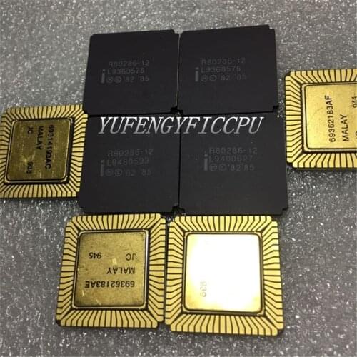 INTEL R80286-12 Antique cpu collection testimony of history antique computer accessories