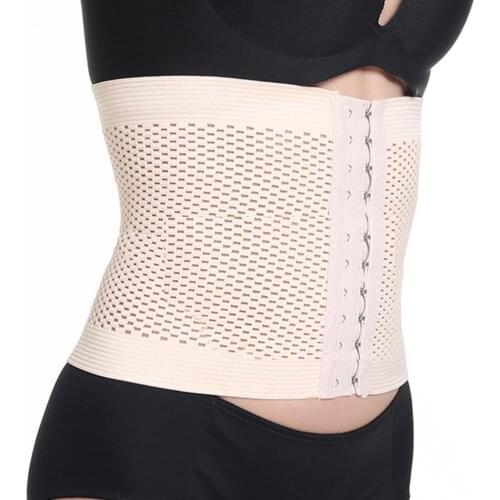 Women Breathable Underbust Corset Waist Tummy Control Trainer Belt Weight Loss Shapewear Slimming Belt Body Shaper