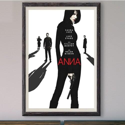 M013 Anna ( 2019 )1 Classic Fashion Movie Custom Silk Poster Home Deco Wall Art Christmas Gift