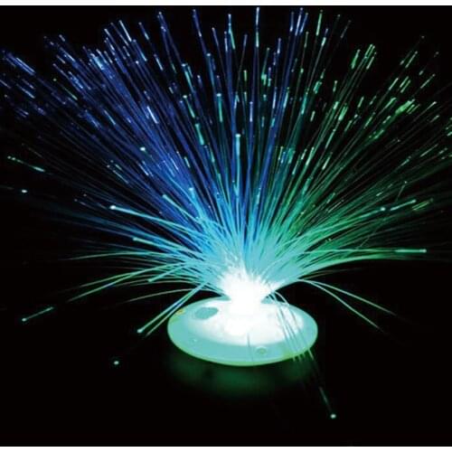 New Year Wedding decoration Color Light Christmas Flowers Fiber bouquet Party led Lamp rave led party Decorations 30pcs/lot