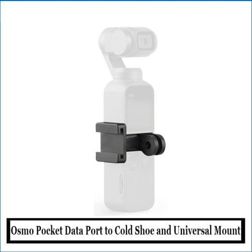 Original PGYTECH DJI Osmo Pocket Data Port to Cold Shoe and Universal Mount forOSMO Pocket Expansion Accessories Universal Mount