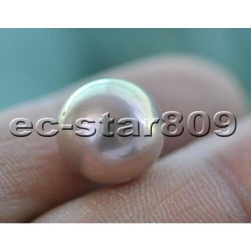 P6951 A+ 14mm Round Peacock-Lavender Edison Freshwater Pearl Loose Bead Fine Women Jewelry