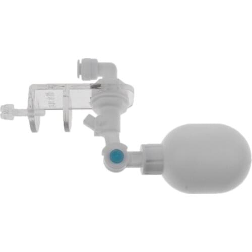 Adjustable Auto Fill Float Valve Mini Float Valve Water Level Control White