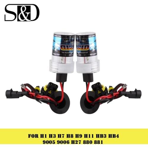S&D Xenon Bulbs HB3 (P20d)