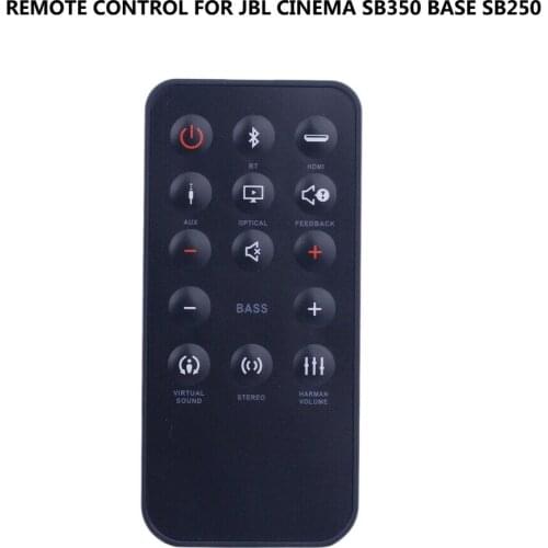 REPLACEMENT REMOTE CONTROL FOR JBL CINEMA BASE SB350 BASE SB250 CONTROLLER CE1106