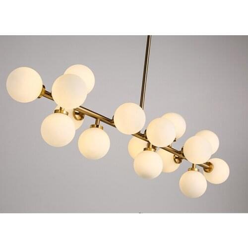 Modern magic beans DNA Lustres pendant light industrial Modo Jason miller lamps Nordic Art Deco glass ball MOD hanging lighting