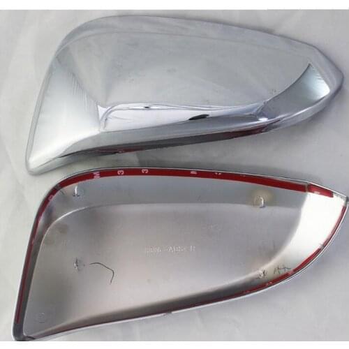 High quality ABS plating 2016 for Toyota FORTUNER rearview mirror cap mirror decorative sequins