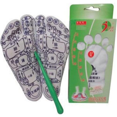 High Quality Acupressure Reflexology Socks Foot Massage Socks Anti Slip Breathable Yoga Socks for Fitness Sports Training N66