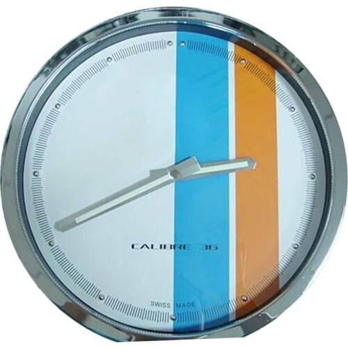 1piece Free Shipping Luxury Design Wall Clock Metal Art Watch Clock Relogio De Parede Horloge Decorativo with Logos