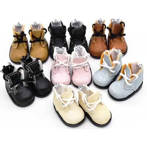 10Pcs Fashion doll shoes doll boots replacement accessories size 5cm