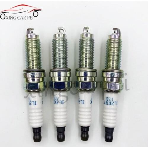 12290-R48-H01 ILZKR7B-11S 4pcs Iridium Spark Plug For Honda Accord Acura MDX TL TSX 12290R48H01 ILZKR7B11S SXU22HCR11S