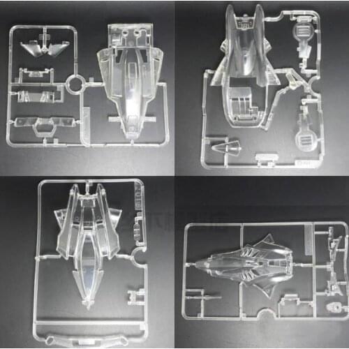 2PCS Hard Car Housing For 1/32 Scale Tamiya Mini 4WD Racing Car Model SX Chassis Transparent/Blue Hard Housing