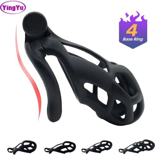 2021 Cock Cage Sex Toys For Men Chastity Device Kit Penis Ring Cover Cock Ring Cobra Cock Cages Lock Standard Cage Adult Sex Toy