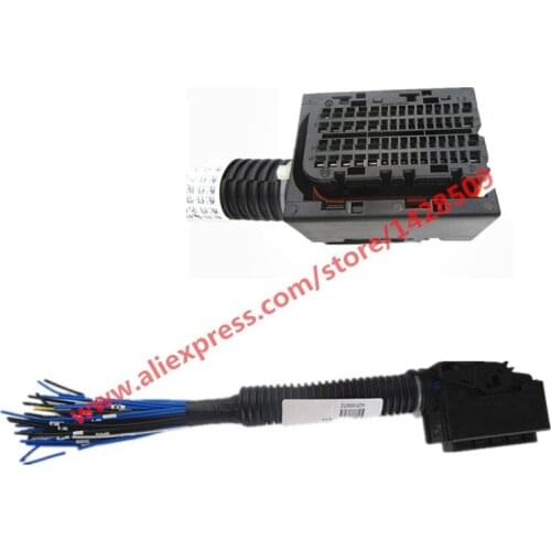 60 Pin EDC17 Common Rail ECU Connector Auto Wire Harness Socket For Bosch