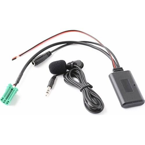 Car Factory Stereo Bluetooth Audio Music Adapter Phone Call Handsfree AUX-IN ISO 6Pin for Renault Radio Updatelist