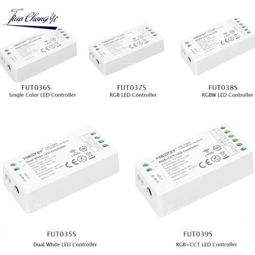 2.4G RF Wireless single color dimmer controller CCT RGB RGBW RGB+CCT FUT035S FUT036S FUT037S FUT038S FUT039S For led strip