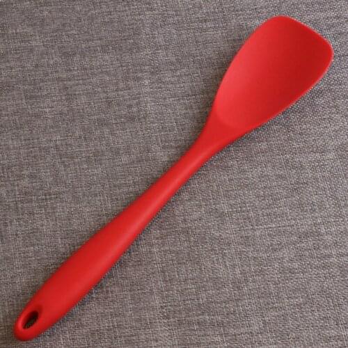 Large Silicone With Core Spoon All-Purpose Silicone Heat-Resistant Spoon Spatula Kitchen Accessories