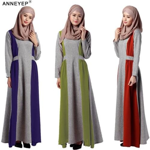 Big Hem the new design Feminina Turkish Women Clothing Djellaba Abaya Dubai Long Sleeve Dress