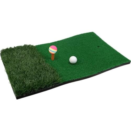Home Backyard Golf Mat Golf Training Hitting Pad Golf Practice Mat Green 4 Styles for Chose