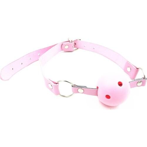 Breathable port plug gagger mouth ball mouth bite sex products, sex toy