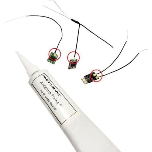 Antenna Fixing Yellow Glue for RC Mode Antenna Futaba JR FRSKY XM RXSR R9 MINI Receivers