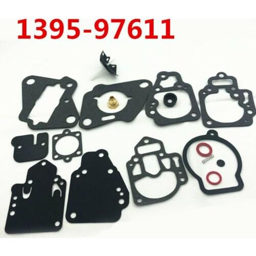 Motorcycle Carburetor Repair Kit Gasket 1395-97611 Replace For Mercury 6-25hp 2 Cylinder High Quality Accessories