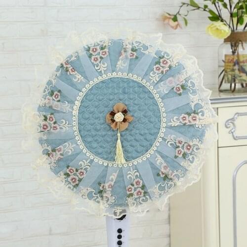 Fashion European Style Electric Fan Protection Covers Dust-proof Cover For Ventilador Stand Fan Guard