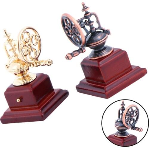 New 1:12 Dollhouse Miniature Coffee Machine Coffee Beans Coffee Cups Kitchenware Accessories Toy