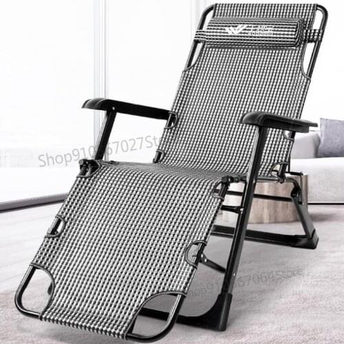 Increase The Folding Chair Lunch Break Siesta Bed Summer Cool Leisure Chair Lazy Sofa Portable Chair Home