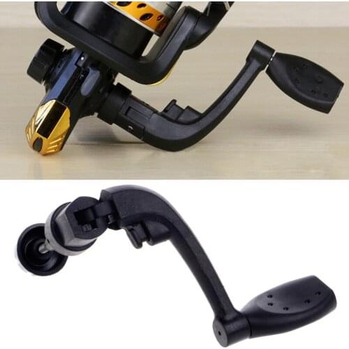 Universal Plastic Power Handle Fishing Reels Crank Rock Arm Spinning Wheel Grasp Y51D