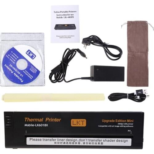 1PC Mini Tattoo Thermal Printer Transfer Machine Copier Stencil Maker Tools