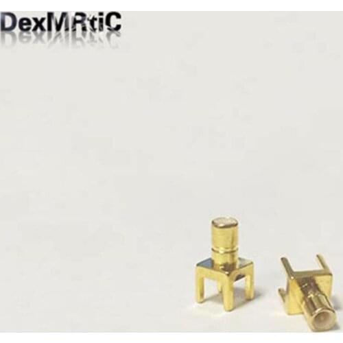 1pc SMB Male Plug RF Coax Connector PCB straight Goldplated NEW wholesale
