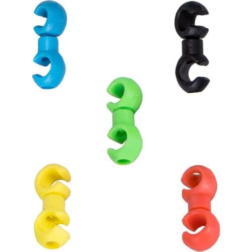 1pcs Bicycle MTB Brake Cable S Style Clips Buckle Hose Guide Bike Cross Line Clip