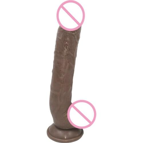 AMABOOM 28*4.5CM Big Realistic Dildos Large Dong Big Cock Huge long Dildo Anal Butt Realistic Dick Adult Women Erotic Insert