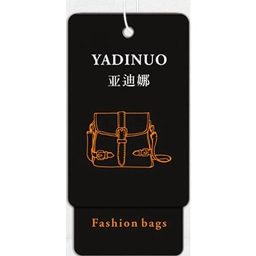 Free shipping 500pcs/lot Customized sales tags 300gsm paper hangtag for luggage paper label mens bag hangtag