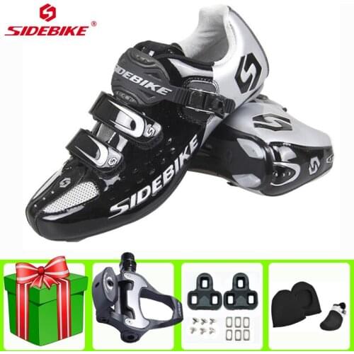 Sidebike Road Cycling Shoes Sapatilha Ciclismo Men Add Pedals Set Outdoor Sport Bicycle Self-Locking Professional Racing Bike