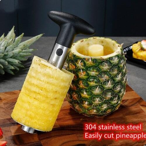 Pineapple Slicer Peeler Cutter Parer Knife 304 Stainless Steel Kitchen Fruit Tools Cooking Tools Kitchen Gadgets Free Shipping