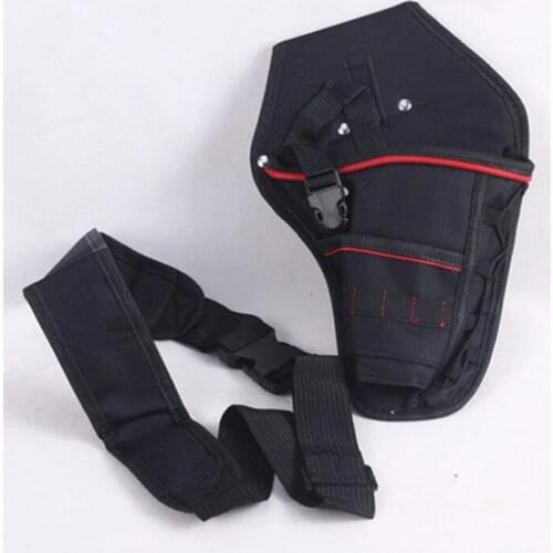 Portable Tool Bag Electrician Tool Belt Bag Electric Drill Wrench Special Tool Bag Wearable Universal Waist Tool Bag