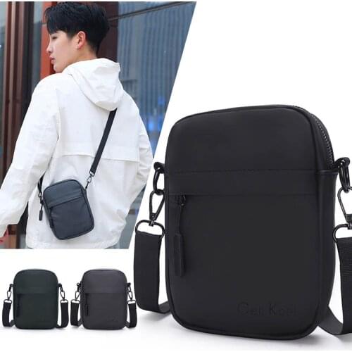 2021 New Fashion Shoulder Bags Men Handbag Waterproof Mini Messenger Bag Nylon Outdoor Travel Phone Pouch Boy Crossbody Pouch