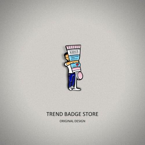 Creative Mysterious Alien Spacecraft Alien Hat Badge Women Brooch Enamel,Finally European And American Creative New Badge Jewelr